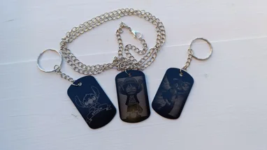 Lavorazione laser su materiale personalizzato